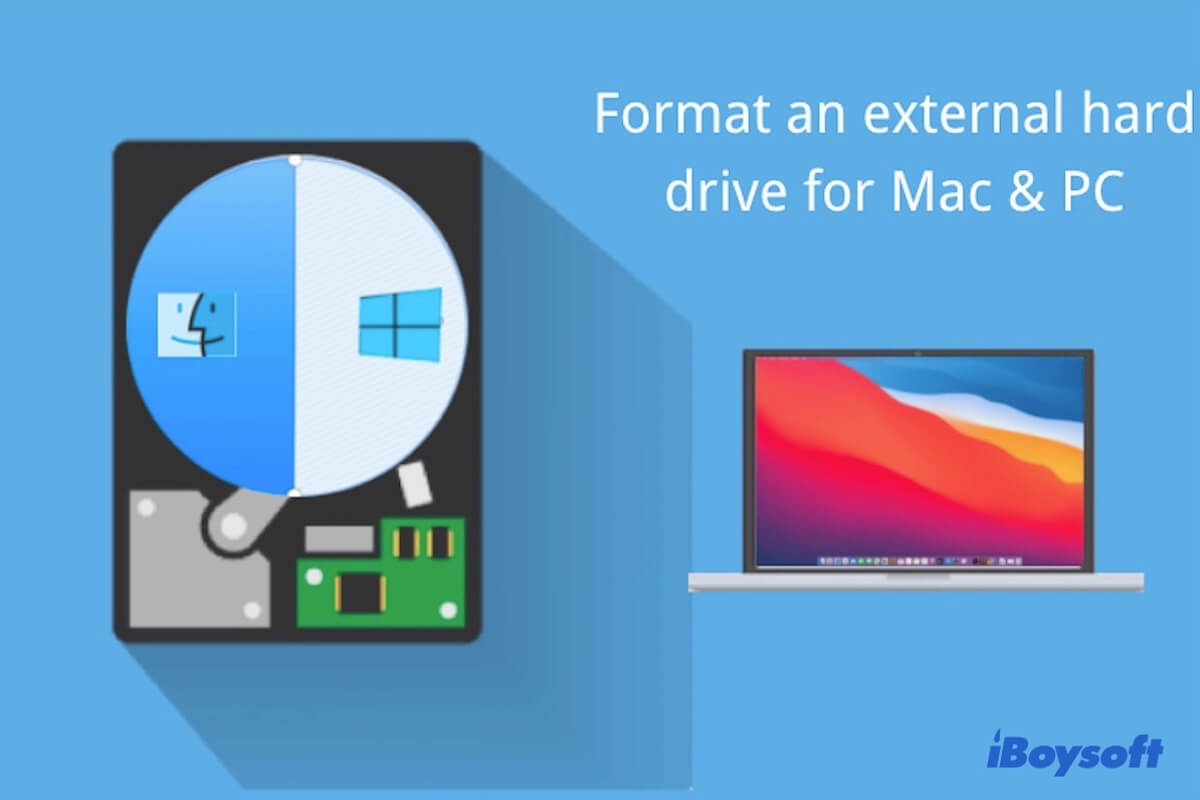 how should external hard drives be formatted for mac